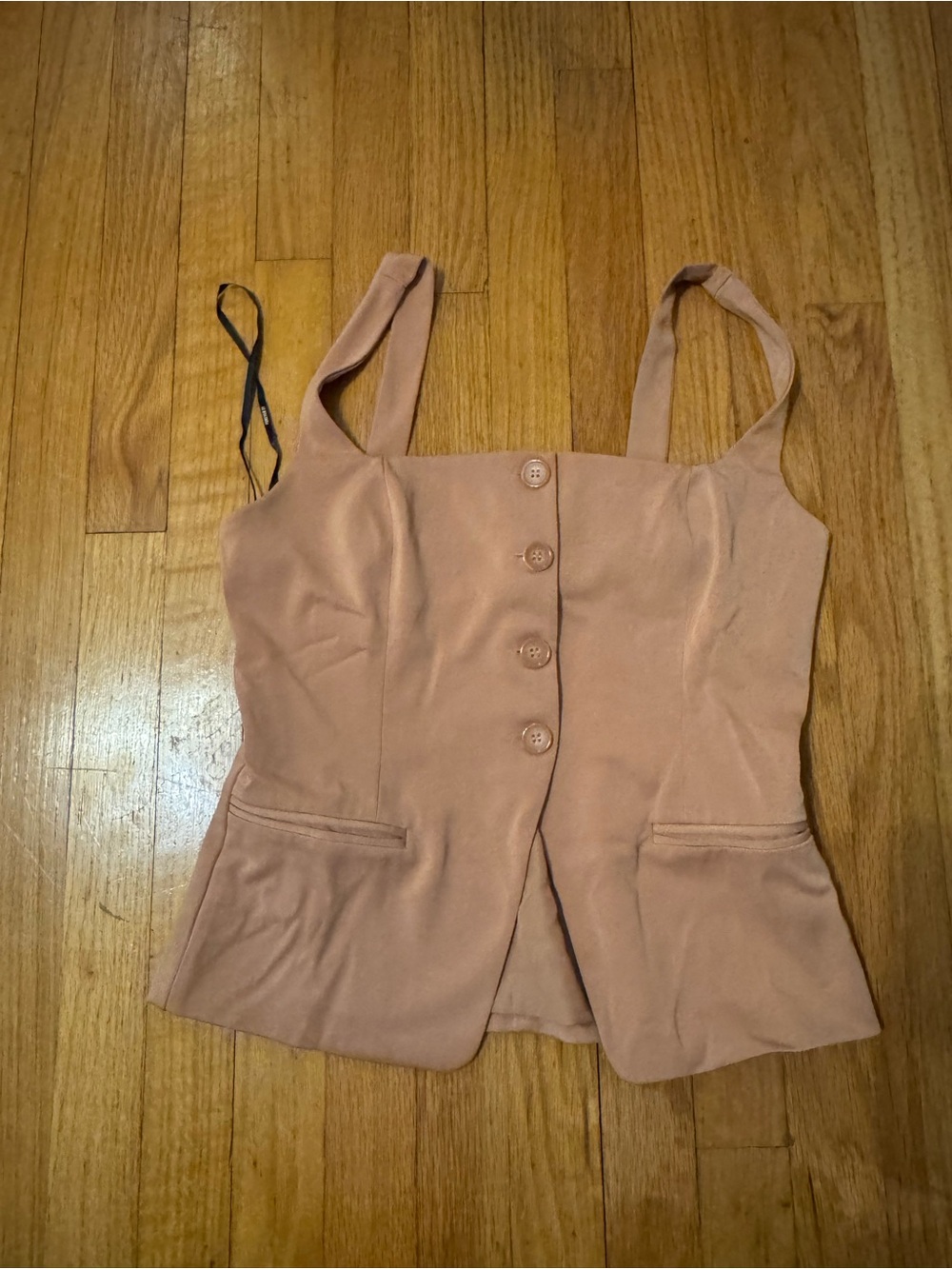 Forever 21 Blush Button-Front Camisole